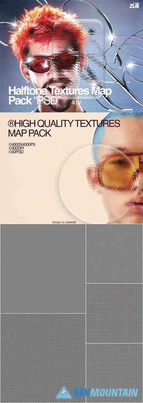Halftone Overlays Map Pack