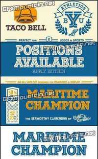 Maritime Champion - 10 Fonts for $24