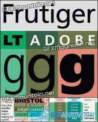 Frutiger Font Family (by Adobe) - 14 Fonts for $325