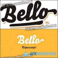 Bello Pro Font for $120