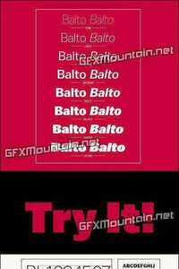 Balto Font Family - 16 Fonts for $375