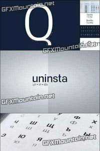 Uninsta Family - 18 Font $576