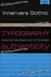 Innervers Gothic Font Family - 6 Fonts for $104