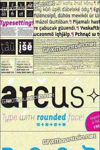 Arcus Font Family - 12 Fonts for $180