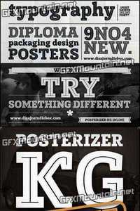 Posterizer KG Inline Font for $40