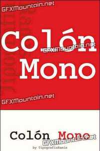 Colon Mono Font Family - 8 Fonts for $140