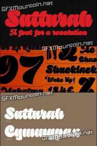 Sutturah Font for $59