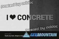 I ¦ Concrete — professional styles