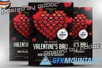 Valentine's Ball Flyer Template