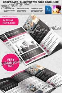 Graphicriver - Corporate and Business Tri Fold Brochure