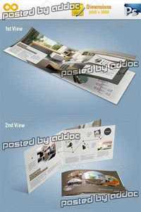 GraphicRiver - A5 Brochure Mockup 3033090