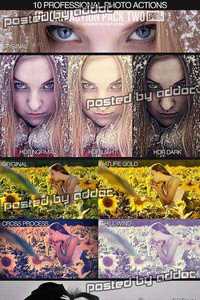 GraphicRiver - 10 Professional Photo Actions 