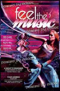 GraphicRiver - Feel The Music Flyer Template