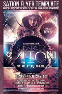 GraphicRiver - Sation Flyer Template