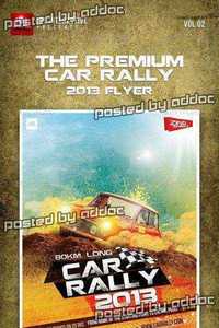 GraphicRiver - Premium Car Rally Flyer 2013