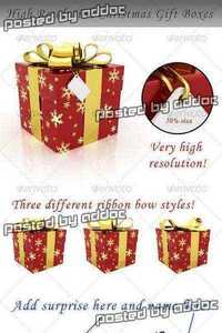 GraphicRiver - Christmas Gift Box