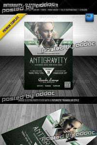 GraphicRiver - Antigravity - Electro Party Flyer
