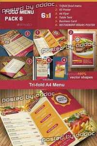 Graphicriver - Food Menu Pack 6 9225601