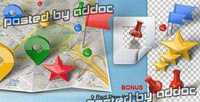 Videohive - Map Generator with Real 3D Markers 4453667