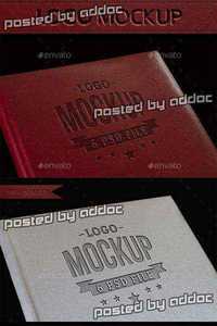 Graphicriver - Logo Mockup -Pressed Leather 9440421