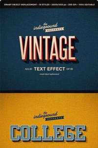 Graphicriver - Retro Vintage Text Effects 8095568