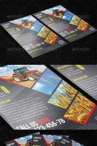 GraphicRiver - Agriculture Flyer