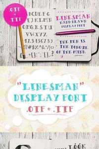 Linesman Font