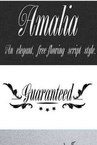 Amalia Typeface Font