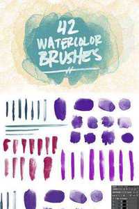 CM - 42 Watercolor Brushes - 181963