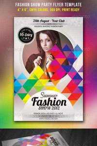 GraphicRiver - Fashion Show Party Flyer