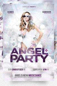 Graphicriver Flyer Angel Party 5029121