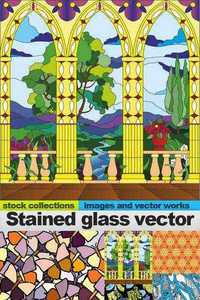 Stained glass, 25x EPS