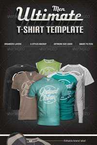 GraphicRiver - Men T-shirt Mock-Ups Set 