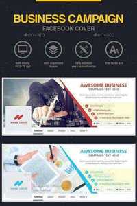 Graphicriver - Business Campaign Facebook Cover 10373723
