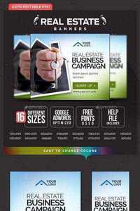 GraphicRiver - Real Estate Banners 10391938