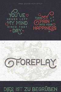 Foreplay Font by Artimasa