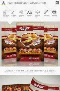 GraphicRiver - Fast Food Flyer 