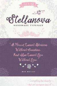 Stellanova Typeface