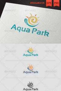GraphicRiver - Aqua Park Logo Template