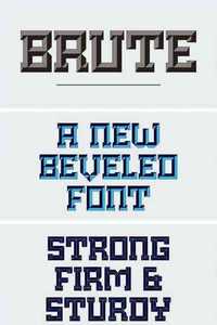 Brute Font Family