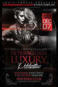 Graphicriver Extravaganza Luxury Party | Flyer Template 7181671