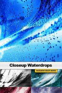 Closeup Waterdrops Photos - 15x JPEGs