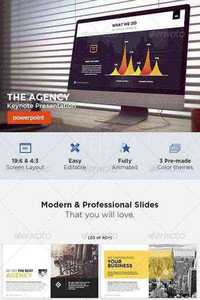 Graphicriver The Agency - Powerpoint Template 8004257