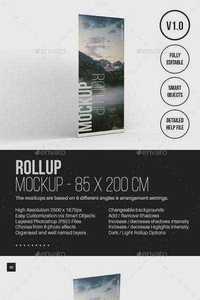 Graphicriver - Rollup Mockup 10476724