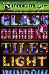 Graphicriver - Stained Glass PS Styles 10547804