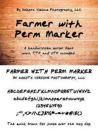 CM - Farmer with Perm Marker