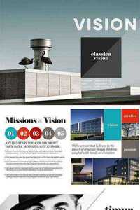 CM - Classica Vision PowerPoint Template 5789