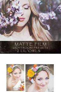 2 Lil Owls Studio - Matte Film Lightroom Presets