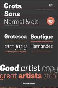 Grota Sans Font Family - 40 Font