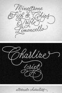 Charlize Script Font